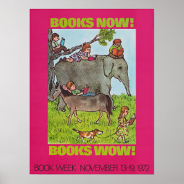 1972 Barns Bok-vecka Poster