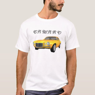 1972 Camaro Z28: Muscle Car: Gult Avslutar: Shirt Tröja