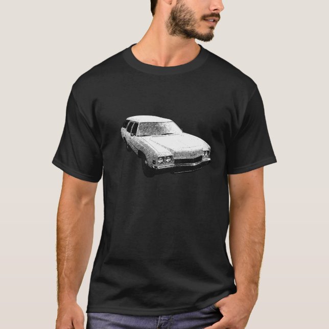 1972 Chevy Brookwood T Shirt (Framsida)