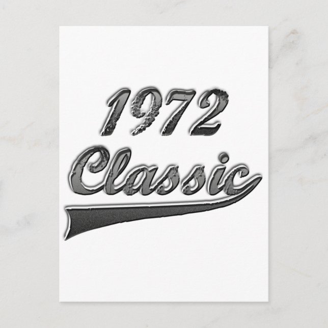 1972 Classic Vykort (Framsida)