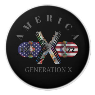 1972 Generation X American Skateboard Knopp