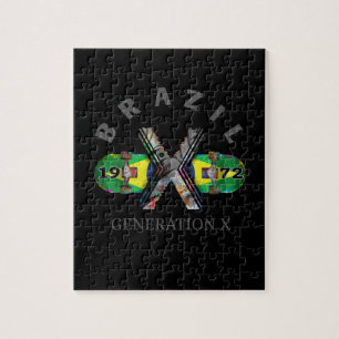 1972 Generation X Brasiliansk skateboard Pussel