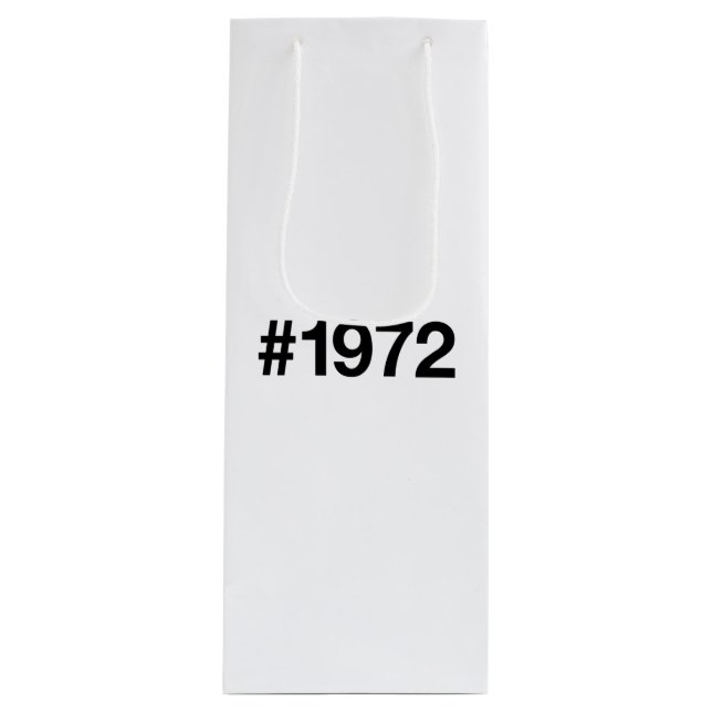 1972 Hashtag 53 ÅRS födelsedag (Framsidan)