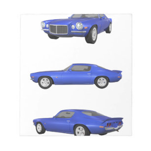 1972 Kamaro: Anteckningsblock