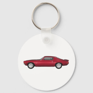 1972 Kamaro: Muscle Car: Candy Apple Avslutar: Nyckelring