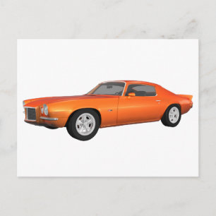 1972 Kamerun: Muscle Car: Orangen Avslutar: Vykort