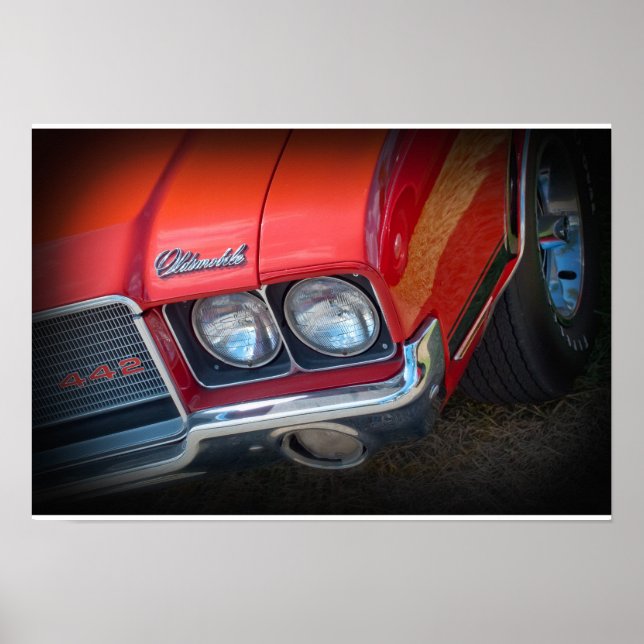 1972 Oldsmobile 442 Poster (Framsidan)