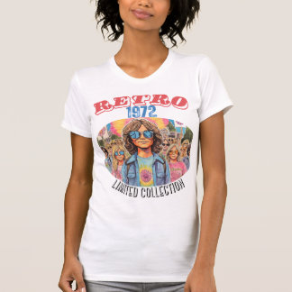 1972 RETRO - RETRO REVIVAL (BEGRÄNSAD SAMLING) T SHIRT