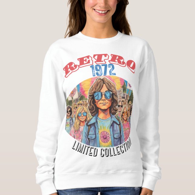 1972 RETRO - RETRO REVIVAL (BEGRÄNSAD SAMLING) T SHIRT (Framsida)