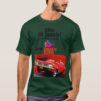1972 VAUXHALL VIVA Fransk och TShirt 1 T Shirt