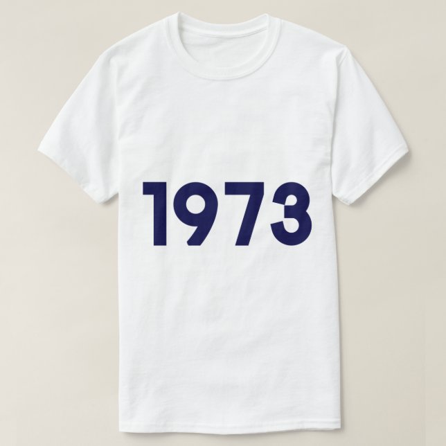 1973 100 INKOMSTER SOM ÄR AKTIVERADE T SHIRT (Design framsida)