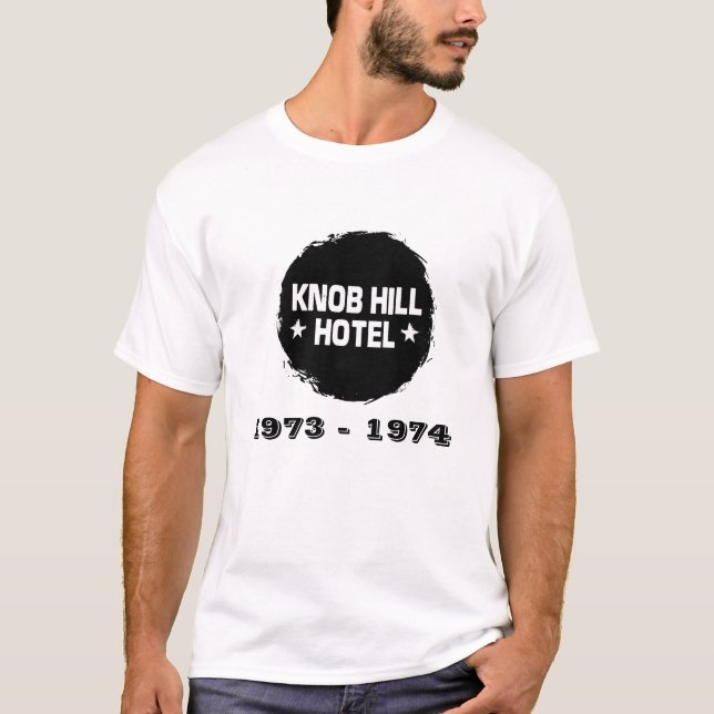 1973-1974 - KNOB BACKE HOTEL T SHIRT (Framsida)