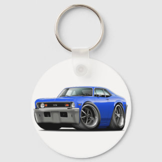 1973-74 Nova Blue Car Nyckelring