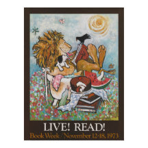 1973 Barns Bok-vecka Poster