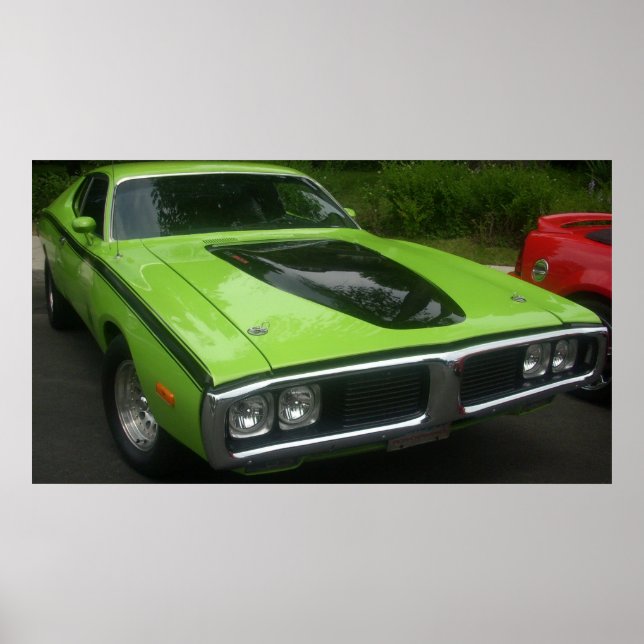 1973 Dodge Charger Poster (Framsidan)