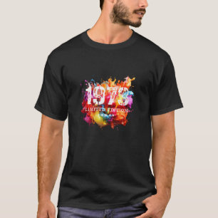 1973 Födelseår, begränsadt födelseår, födelsedagsn T Shirt