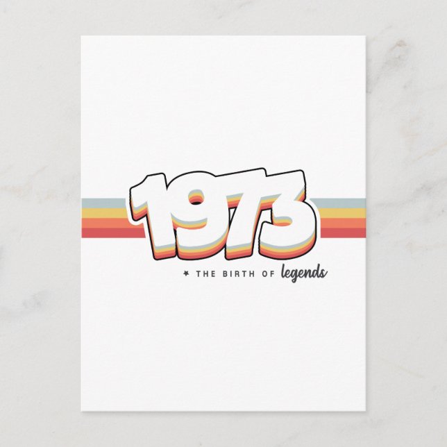 1973 Förklaringarnas födelse Vykort (Framsida)
