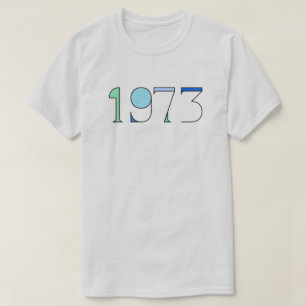 1973 Höger för abort T-Shirt