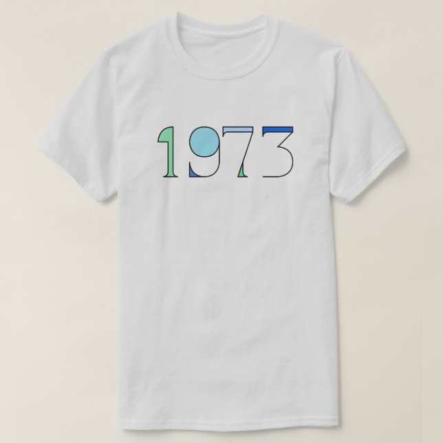 1973 Höger för abort T-Shirt (Design framsida)