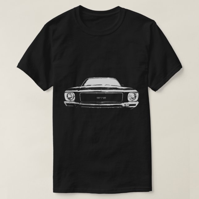 1973 Holden Monaro. T Shirt (Design framsida)