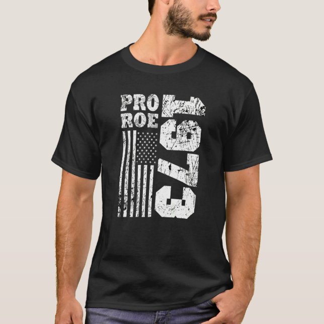 1973 Pro Roe 5 T Shirt (Framsida)