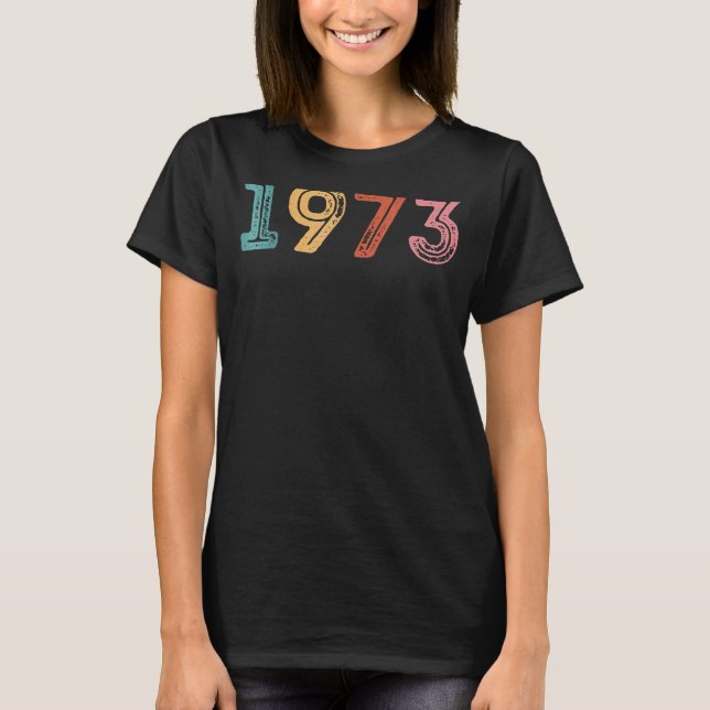 1973 Pros Roe T Shirt (Framsida)