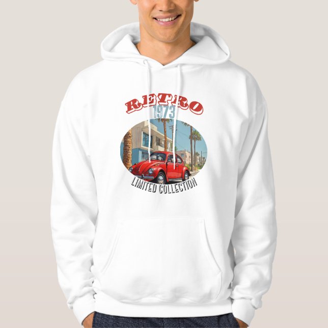 1973 RETRO - RETRO REVIVAL (BEGRÄNSAD SAMLING) HOODIE (Framsida)