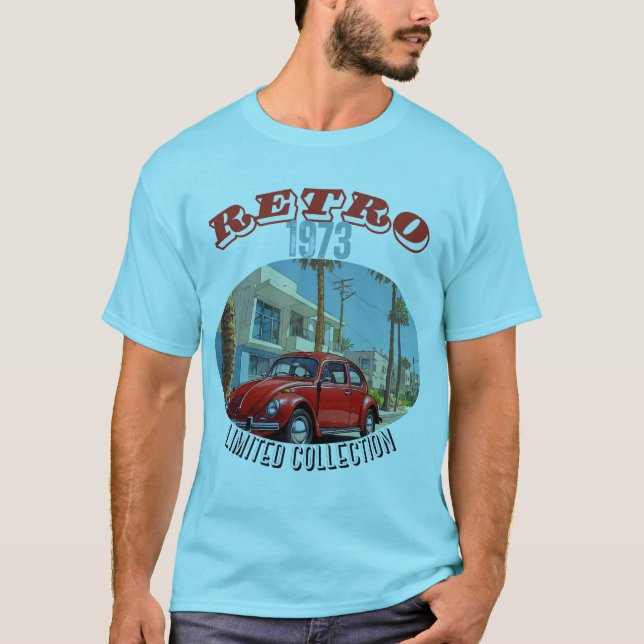 1973 RETRO - RETRO REVIVAL (BEGRÄNSAD SAMLING) T SHIRT (Framsida)
