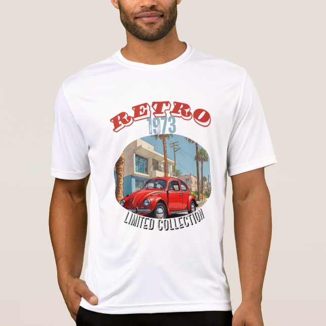 1973 RETRO - RETRO REVIVAL (BEGRÄNSAD SAMLING) T SHIRT (Framsida)