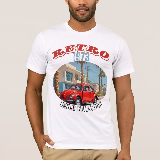 1973 RETRO - RETRO REVIVAL (BEGRÄNSAD SAMLING) T SHIRT (Framsida)