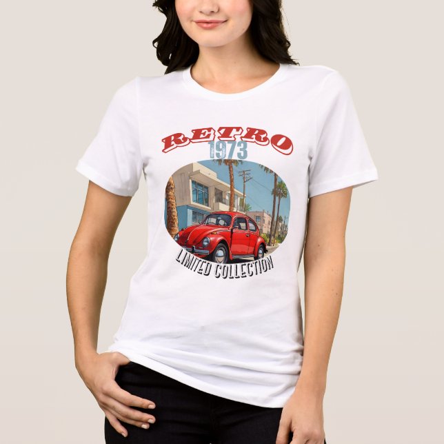 1973 RETRO - RETRO REVIVAL (BEGRÄNSAD SAMLING) T SHIRT (Framsida)
