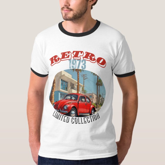 1973 RETRO - RETRO REVIVAL (BEGRÄNSAD SAMLING) T SHIRT (Framsida)