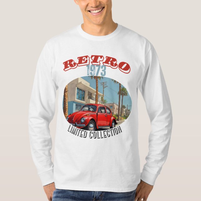 1973 RETRO - RETRO REVIVAL (BEGRÄNSAD SAMLING) T SHIRT (Framsida)