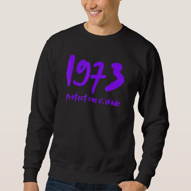 1973 Skydda Roe V Wade-Lilan Lång Ärmad Tröja (Framsida)