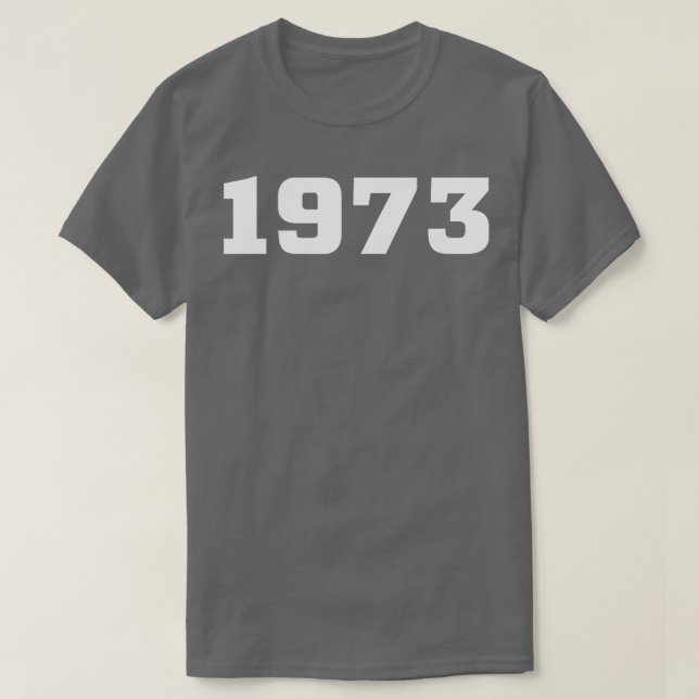 1973-Vintagens årstidsdiagram T Shirt (Design framsida)