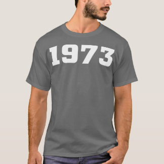 1973-Vintagens årstidsdiagram T Shirt