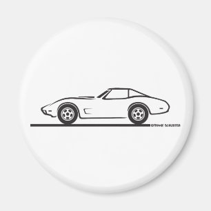 1974-1977 Corvette Magnet