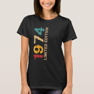 1974 48 års födelsedag t shirt