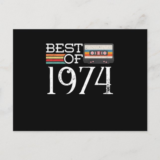 1974 Årgång 46-årsjubileumsgåva Vykort (Framsida)