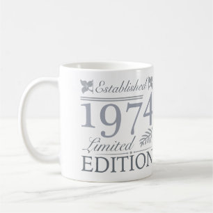 1974 års Begränsada utgåva 50 år gammal Kaffemugg