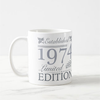 1974 års Begränsada utgåva 50 år gammal Kaffemugg