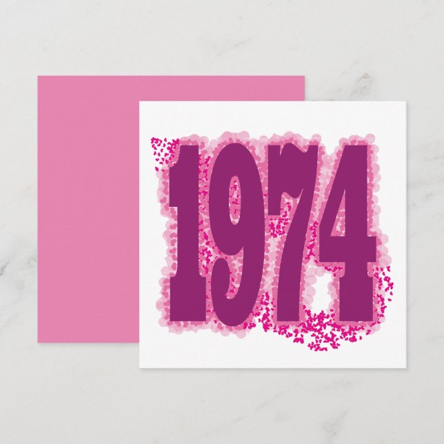 1974 INBJUDNINGAR (Fram/baksida)