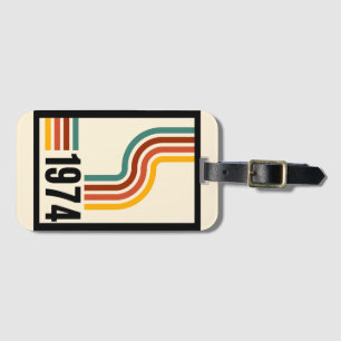1974 Retro Vintage affisch Bagagebricka