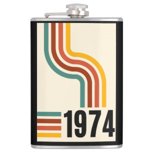 1974 Retro Vintage Metall-kolv Fickplunta