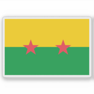 1974 São Tomé och Príncipe-flagga frieri nr 1 Klistermärken