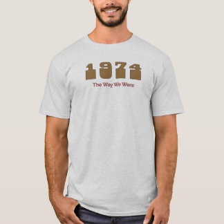 1974 Toppsång, The Way We Were T Shirt