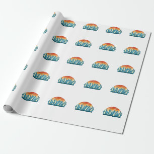1974 Vintage 50:e födelsedagen Presentpapper