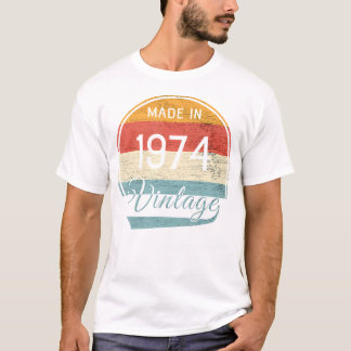 1974 Vintagens födelsedag T Shirt