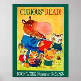 1975 Barns Bok-vecka Poster