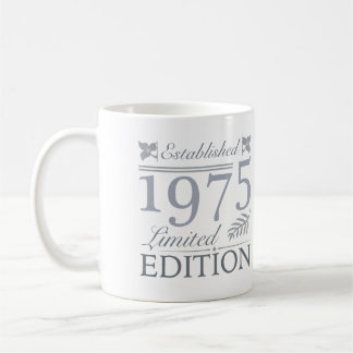 1975 Begränsad utgåva 50 födelsedagar Kaffemugg